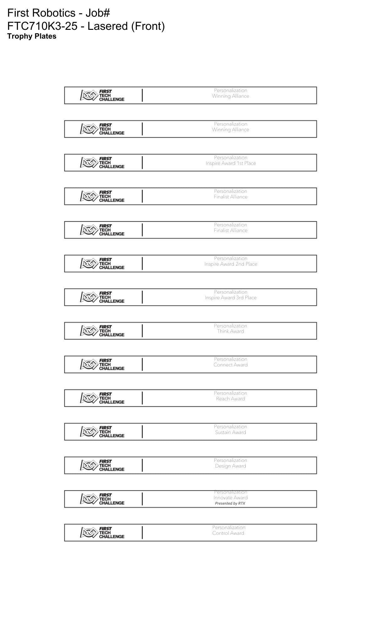 REGIONAL CHAMPIONSHIPS | 21+ Team Kit