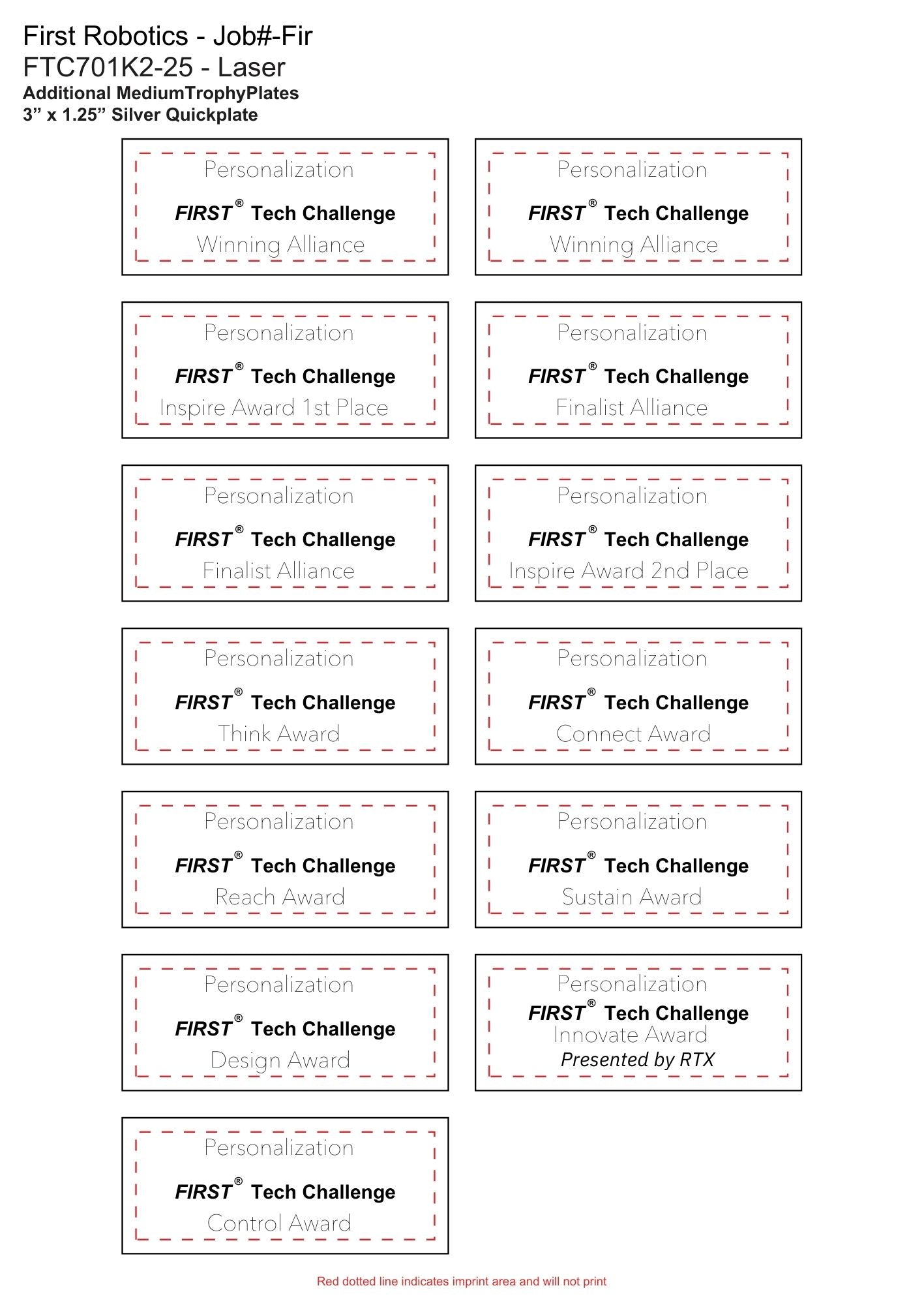 LEAGUES & QUALIFIERS | 11-20 Team Kit | Single Panel